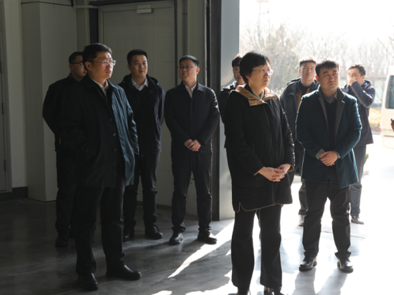 The research team from Linzi District visited our company for research and guidance